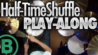 HalfTime Shuffle  Drum PlayAlong [upl. by Pepito438]