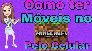 Como colocar Móveis no Minecraft Tutorial Super Fácil [upl. by Ednil685]