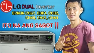 CH67 CH01 CH02 CH45 CH41 CH44 ERROR LG DUAL INVERTER [upl. by Haidedej]