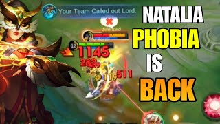 Natalia Is The New Eudora❗😰 Gameplay how to solo roam [upl. by Arhat]