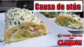 CAUSA RELLENA DE ATÚN [upl. by Stoecker]