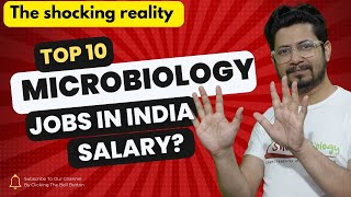 Best Microbiology jobs in India  Salary of microbiologist [upl. by Narhem]