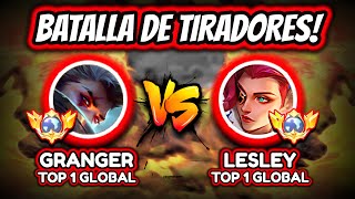 ¡LOS TIRADORES JUNGLA VOLVIERON AL META GRANGER TOP 1 vs LESLEY TOP 1  MOBILE LEGENDS [upl. by Ditter]