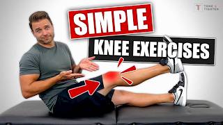 8 Simple Exercises For Massive Knee Pain Relief [upl. by Kreda]