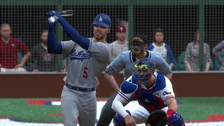 Los Angeles Dodgers vs Texas Rangers  MLB Today 722 Full Game Highlights  MLB The Show 23 Sim [upl. by Lynd]