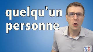 EXERCICE  quelquun personne exercice en français facile  podcast francais facile [upl. by Lannie]