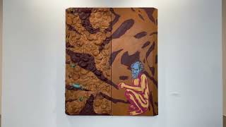 Julian Schnabel  Aborigine Painting 1980  Vito Schnabel Gallery [upl. by Coniah]