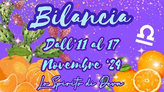 Bilancia ♎️dall’11 al 17 Novembre ‘24 previsionisettimanali oroscopobilancia tarocchiinterattivi [upl. by Stultz]