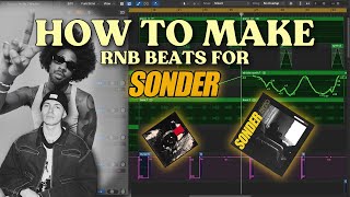 How to make a sonder type beat  brent faiyaz type beat [upl. by Nahama374]