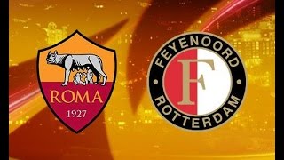 AS Roma  Feyenoord 11 1922015 All Goals [upl. by Yliak993]