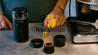 How to use Nespresso capsules with the new Handpresso epresso [upl. by Moina718]