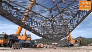 Une Dragline de 800t pour draguer la Durance [upl. by Orms]