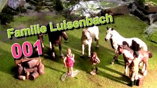 Schleich Pferde Film  GUTSHOF LUISENBACH 001  Pferdestall bauen [upl. by Hsakiv]