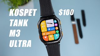 Kospet Tank M3 Ultra Smart Watch Review  Most Affordable Rugged Smartwatch in 2024 [upl. by Nork520]