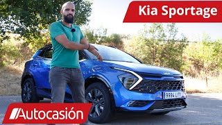 KIA SPORTAGE híbrido 2022 Prueba  Test  Review en español  Autocasión [upl. by Piggy]