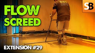 Liquid Floor Flow Screed  Extension 29 [upl. by Iret]