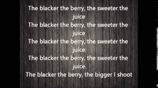 Kendrick Lamar  The Blacker The Berry LYRICS ON SCREEN [upl. by Hackney835]