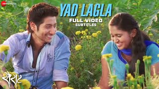 Yaad Lagla with Subtitles  Sairat  Full Video  Nagraj Manjule  Ajay  Atul [upl. by Torto578]