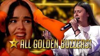 ALL GOLDEN BUZZER AUDITIONS From Romanias Got Talent 2024 [upl. by Nerw]