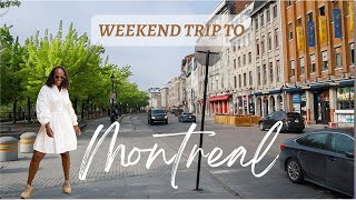 WEEKEND IN MONTREAL VLOG [upl. by Sabah]