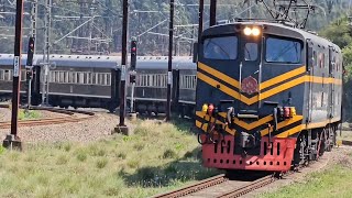 Rovos Rail the Pride of Africa on the NATCOR mainline between Johannesburg and Durban [upl. by Nuawad514]