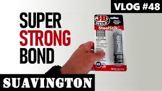 Glue Metal to Metal  Putty Creates Super Strong Bond  Vlog 48 [upl. by Dara]