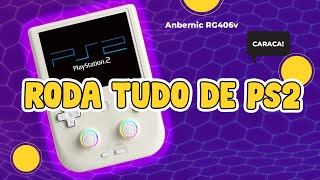 24 Jogos de PS2 no RG406v Gameplay de Respeito [upl. by Artemahs853]