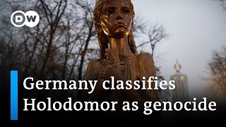 Germany declares Ukraines Holodomor famine a genocide  DW News [upl. by Aitnic367]