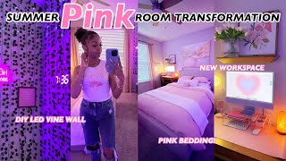 Extreme Room Makeover 2023  tiktok  pinterest inspired room transformation  decorate with me [upl. by Kremer]