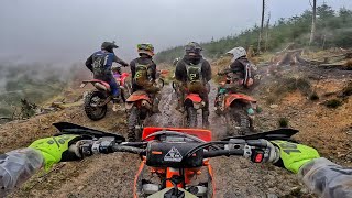 Wildest Dirt Bike Ride Of The Year Goon Riding Full Sends amp Extreme Muddy trails [upl. by Ruckman12]