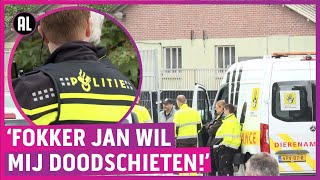 Horrorfokker Jan wéér agressief en opgepakt alle honden weg [upl. by Emyam]