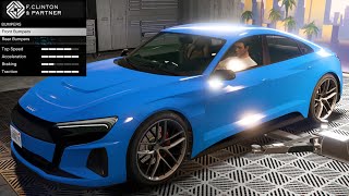 GTA 5  DLC Vehicle Customization  Obey Omnis eGT Audi eTron GT [upl. by Desdemona]