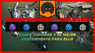 DECODIFICADORES Y CIFRADORES DONDE FARMEARLOS Y EL MEJOR DESCENDIENTE PARA ELLO [upl. by Kenleigh]