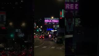 Emilia Perez Neon Billboard [upl. by Hubing]