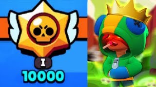 EFSANEVİ LEON İLE 10000 KUPA OLDUM  Brawl Stars [upl. by Peony588]