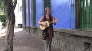 quotLa Lloronaquot in front of Frida Kahlos house [upl. by Parry]