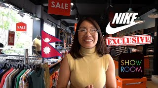 The Only Nike Exclusive Authorized Showroom in Nepal [upl. by Aibun]