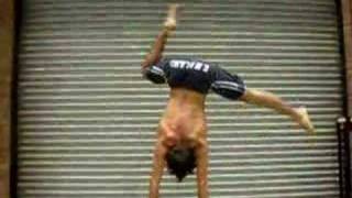 One Arm Handstand training [upl. by Annavoig]