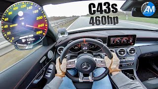 AMG C43s 460hp  0263 kmh acceleration🏁 [upl. by Ailiec238]