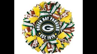 Green Bay Packers Wreath 24quot [upl. by Yerrok]