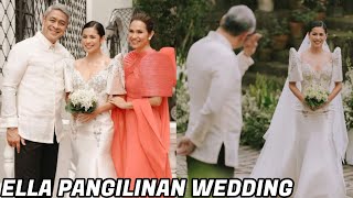 MARICEL LAXA amp ANTHONY PANGILINAN DAUGHTER WEDDING  ELLA PANGILINAN amp ENRIQUE MIRANDA WEDDING ❤️ [upl. by Ailemrac]