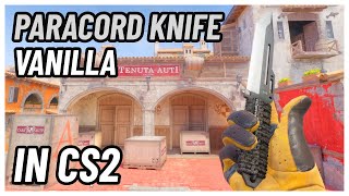 ★ CS2 Paracord Knife Vanilla  CS2 Knife InGame Showcase 4K [upl. by Ydollem]