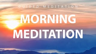 Morning Meditation For Positive Energy  10 Minutes  Guided Meditation amp Mantra To Start Your Day [upl. by Bibah231]