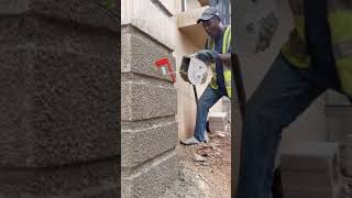 How to apply Tyrolean on external walls [upl. by Nosinned]