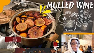 Quick amp Easy Mulled Wine Recipe nonalcoholicalcoholic [upl. by Sucirdor]