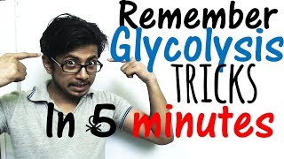 How to remember glycolysis in 5 minutes  Easy glycolysis trick [upl. by Adnalu]