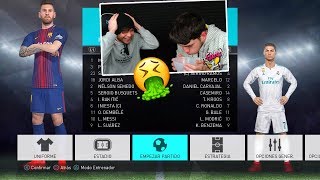 PENALTIS ASQUEROSOS GIGANTES VS ENANOS  PES 2018 [upl. by Aeneas]