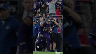 Tylan Wallace aka The Purple Raven 🦸‍♂️ nflgameday ravens hype highlights shorts [upl. by Maillw]