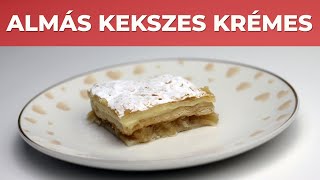 Almás kekszes krémes videó recept [upl. by Gernhard]