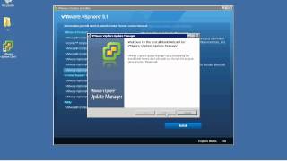 vCenter 51 Update Manager Installation [upl. by Vastha754]